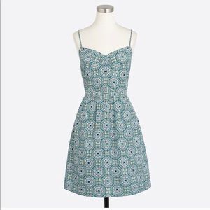 J.Crew printed seaside cami dress